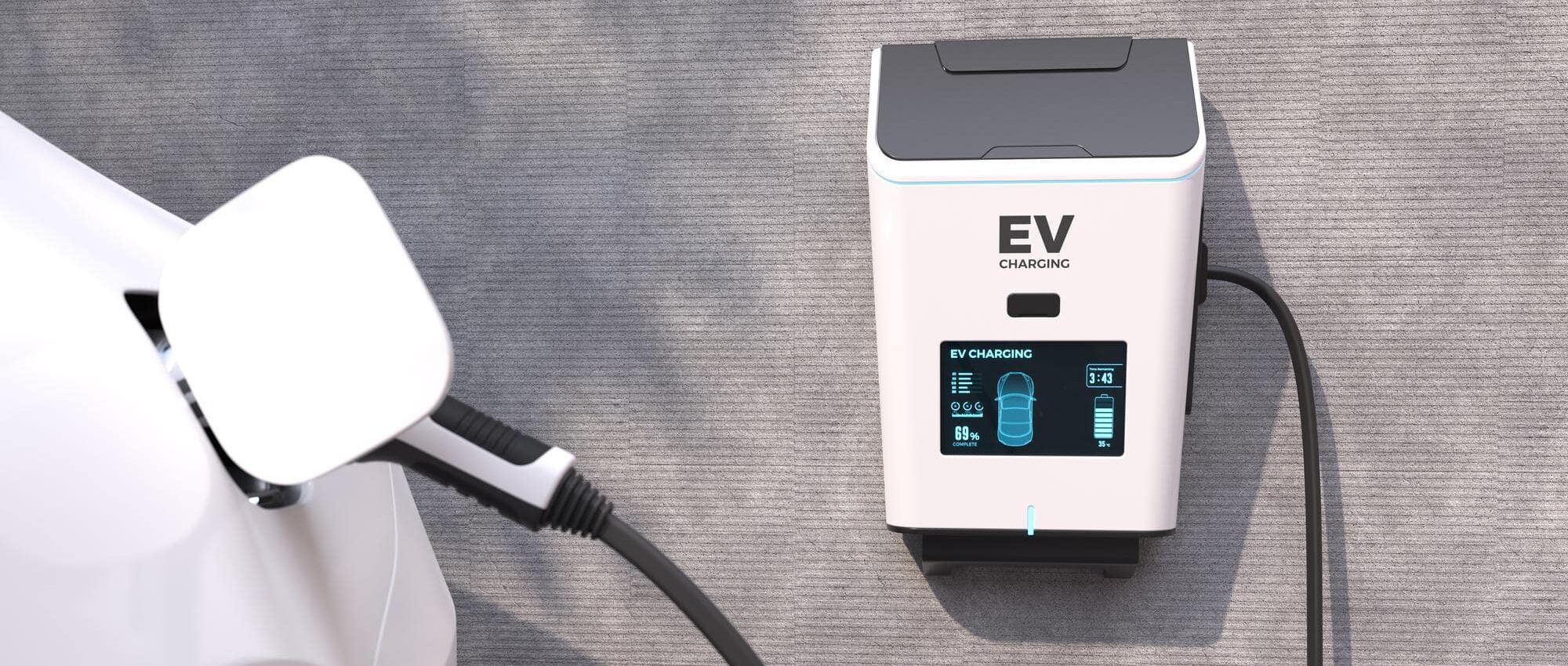 A picture of a Project EV charger